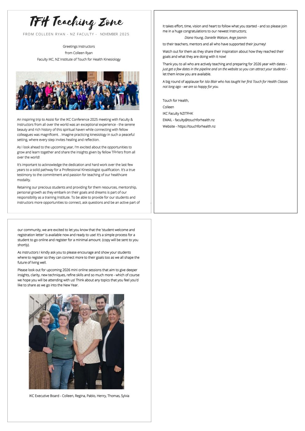 TFH Teaching Zone October 2023