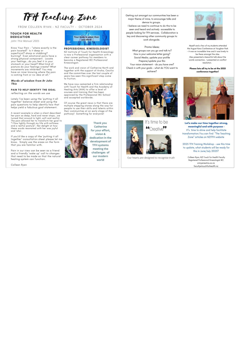 TFH Teaching Zone October 2023